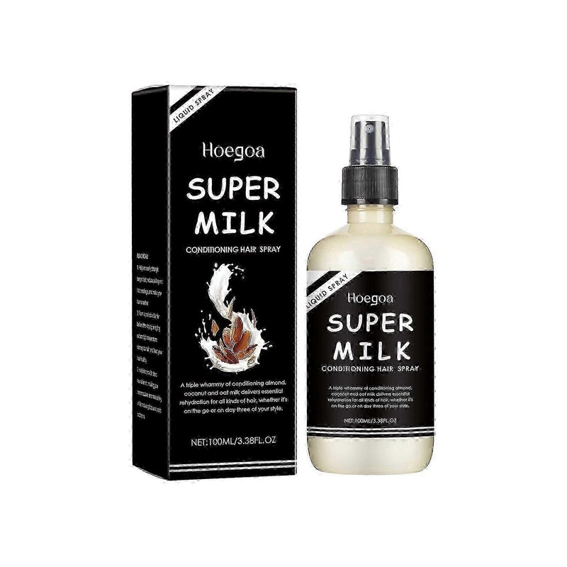 Hoegoa Wash-Free Hair Care Spray Gentle Moisturizing Soft Luster Refreshing Fluffy Hair Care Spray