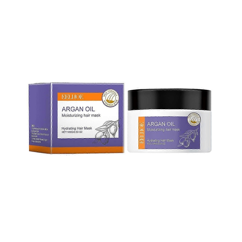 Moroccan Hair Mask for Repairing Frizz and Dryness