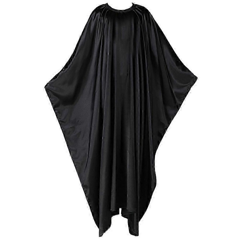 1PC Cutclothes Special Hair Cutting Apron Large Size Hairdressing Cape Waterproof Haircut Cape for Barber Shop Salon Use(Black)