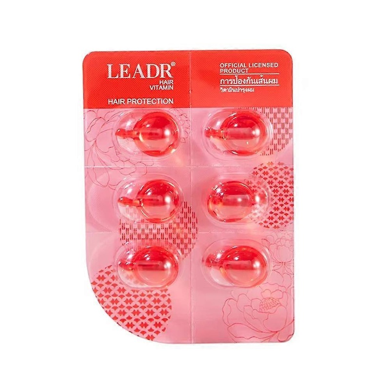 6 Capsules Hair Care Essential Oil For Damaged Hair Repair & Moisturizing