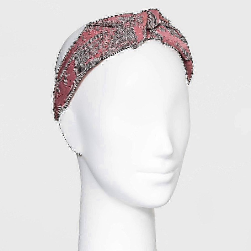 A New Day Twist Top Subtle Headband, Pink, 1 Ea