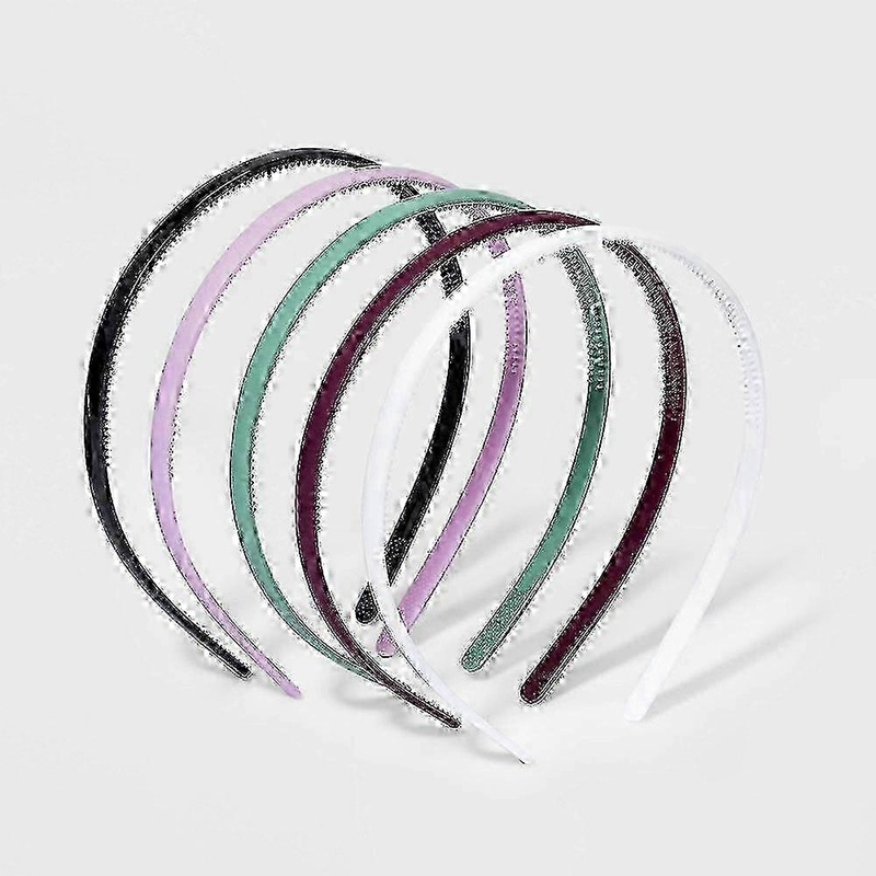 Art Class Girl Solid Headband Pack, 5 Ea