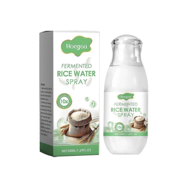 Hoegoa Herbal Rice Water Hair Care Spray Scalp Repairing & Nourishing Fluffy Soft Hair Spray