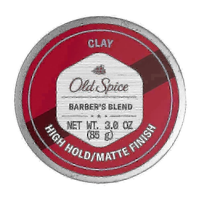 Old Spice Barber’s Blend Styling Clay For Men, Aloe Infused, 3 Oz