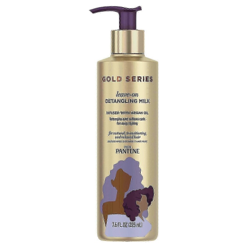 Pantene Gold Series Leave-on Detangling Milk Treatment, Sulfate-free, 7.6 Oz