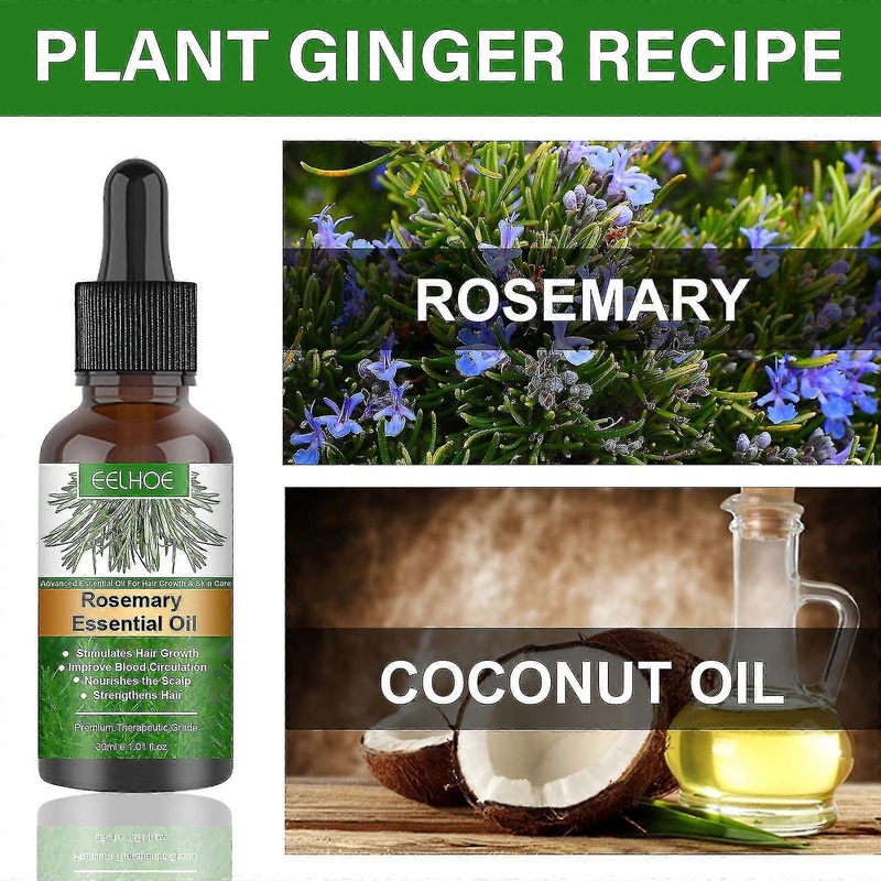 Rose Mary Hair Growth Skin Care Oil Nourishes The Scalp To Stimulate Hair