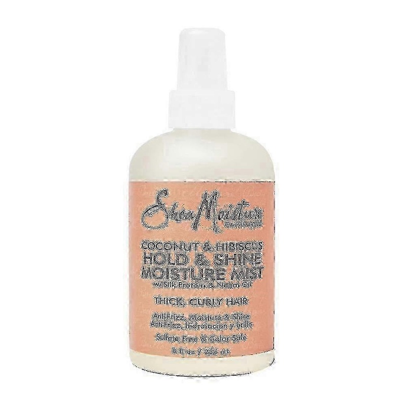 Sheamoisture Hold And Shine Moisture Mist, Coconut And Hibiscus, 8 Oz