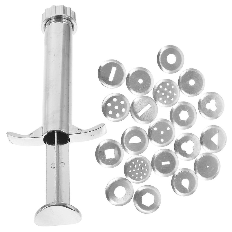 Stainless Steel Clay Extruder Tool Set with Molds  21 Piece Sculpting Kit for Polymer Clay Projects, Ideal for Beginners & Professionals