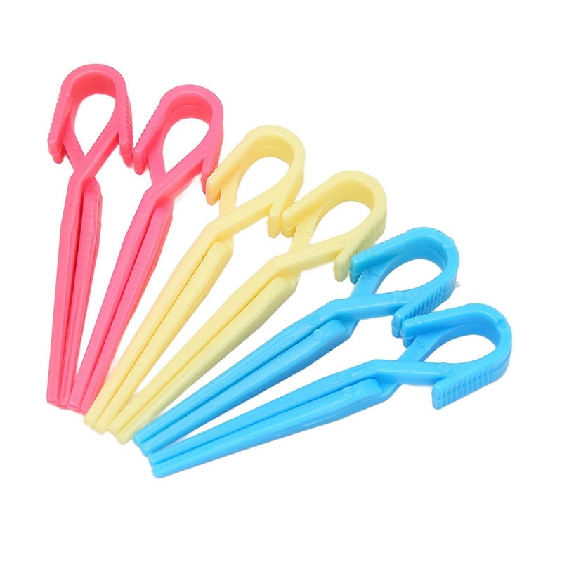 120Pcs Colorful Hair Positioning Clip Rust Proof Hairdressing Perm Duckbill Clip for Salon Barbershop