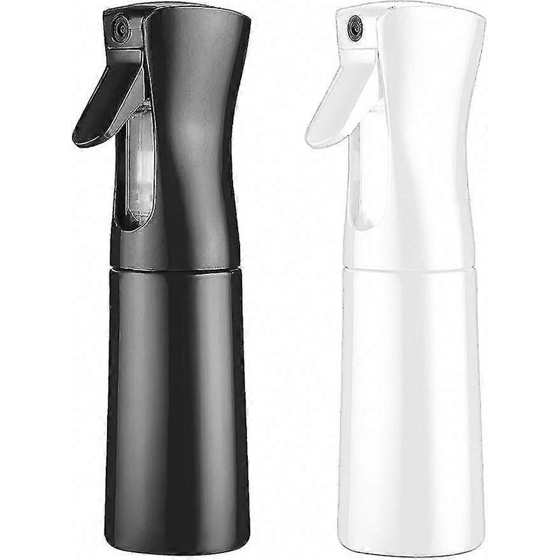 200ml Hair Spray Bottle 2-Pack, PET Fine Mist Sprayer for Hair Styling Tools