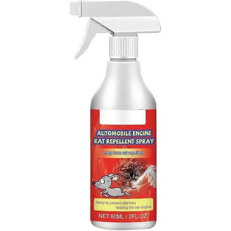 3pcs Spray Barrire Rpulsif Souris,Spray Anti-Souris Moteur de Voiture, Spray Anti-Souris Spcial Voiture Anti-Rongeurs de Voiture, Spray Barrire Anti-S