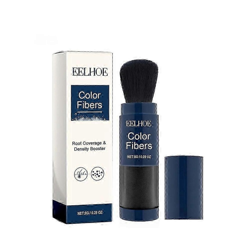 6 Supersize Fibers With Set, Colored Thickener, For Root Touchup