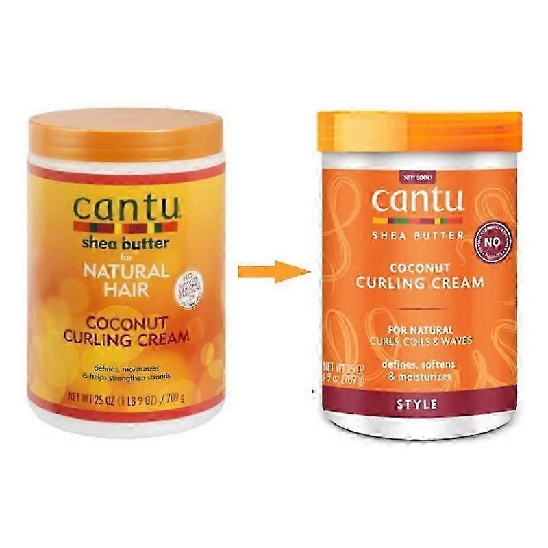 CANTU Shea Butter and Coconut Curling Cream – 25oz for Defined Curls and Moisture Lock