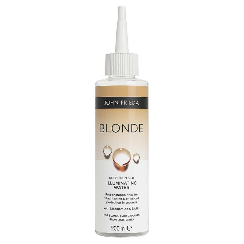 John Frieda Blonde Gold Silk Illuminating Water with Niacinamide & Biotin, 200ml