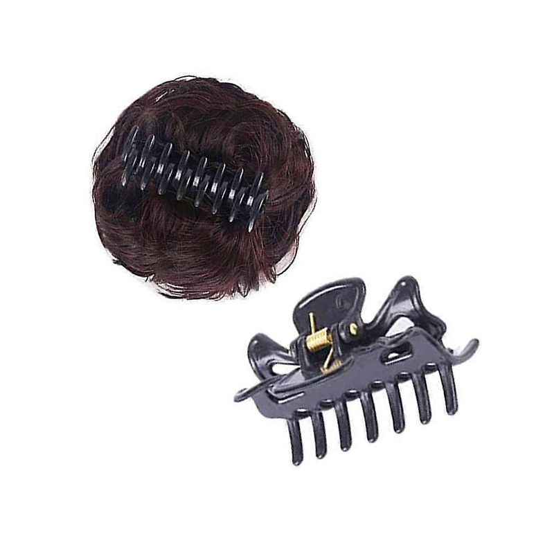 Messy Bun Clips Messy Bun Hairband Extension Claw Clips for Women Girls