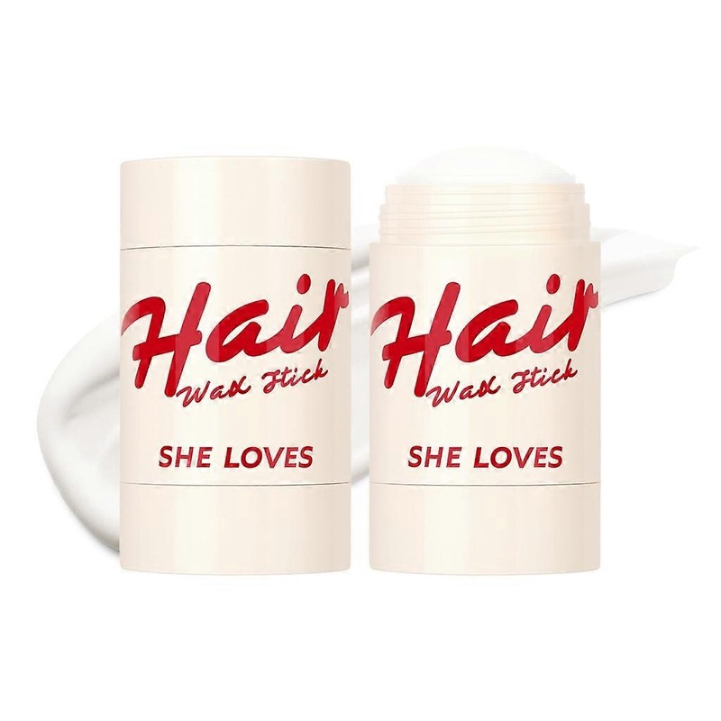 SHE LOVES Hair Wax Stick Styling Wax Smooth Wigs Slick Stick Hair Non-greasy