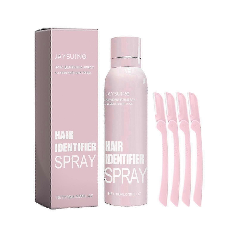 1-3pcs Hair Identifier Spray for Face Shaving, Hair Identifier Spray Forn