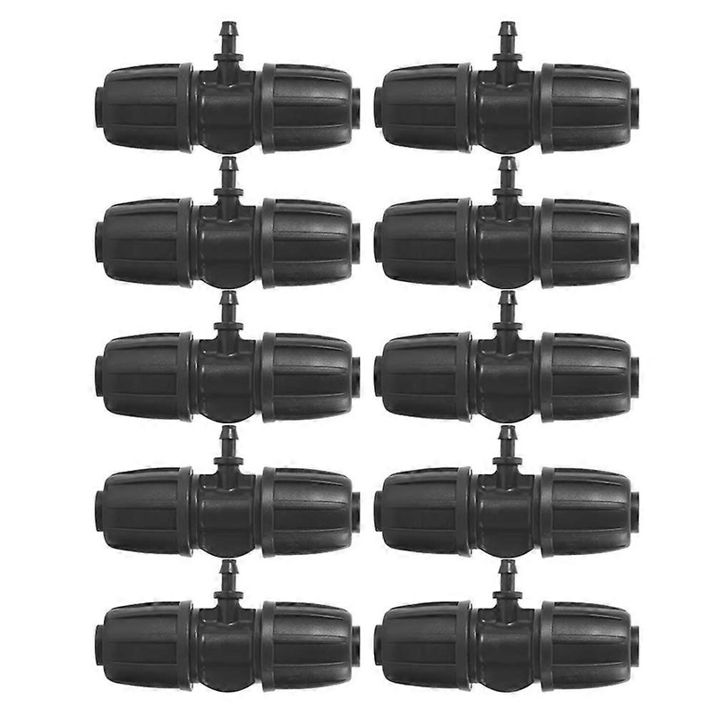 10 pieces of 8/11 capillaries turn 6mm variable diameter three-way lock capillary joints of different diameters do not fall off irrigation micro-spray