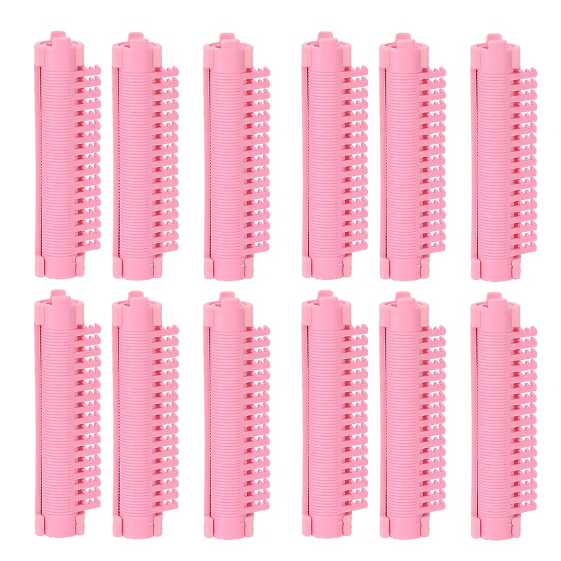 12Pcs Hair Perm Rods Thicken Reduce Perm Damage Curly Hair Full Soft Hair Styling Accessory for Barbershop