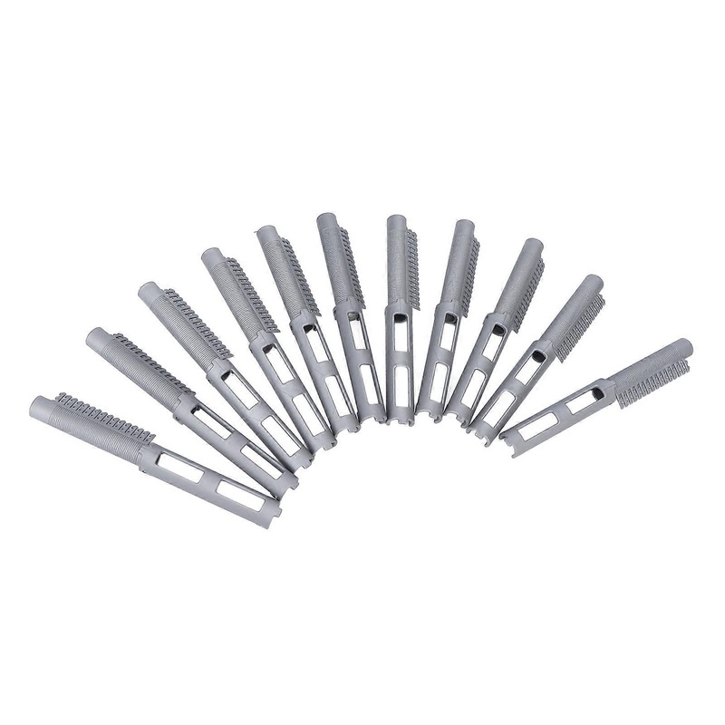 12Pcs Hair Root Perm Rods, Hollow Perm Clips, Hairdressing Styling Tool