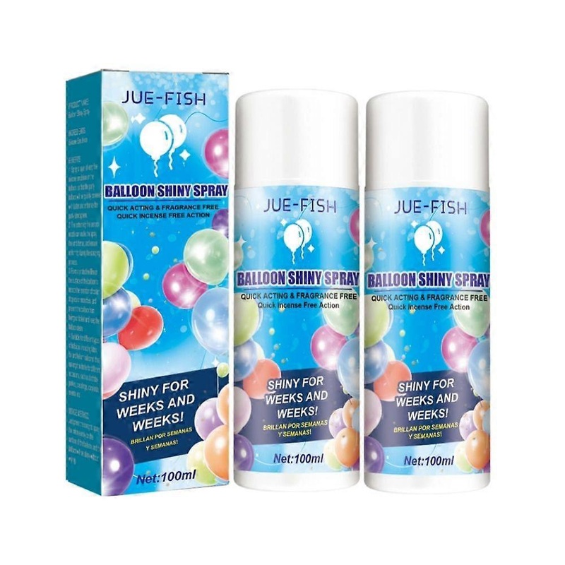 2pcs Balloon Brite -High Shine Spray for Latex Balloons – Get a Hi Gloss Finish PA