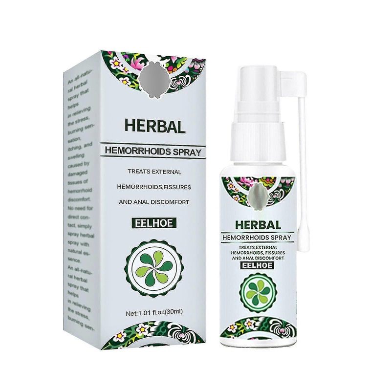 30ml Natural Herbal Hemorrhoids Spray Professional Powerful Hemorrhoids Treatment_Lucky_B