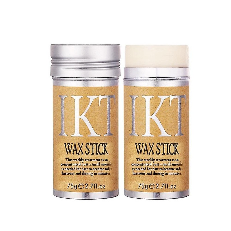 4pcs Hair Waxes Hair Edge Control Gel Stick Hairstyle Finishing Styling Wax Stick Anti-frizz Fixed