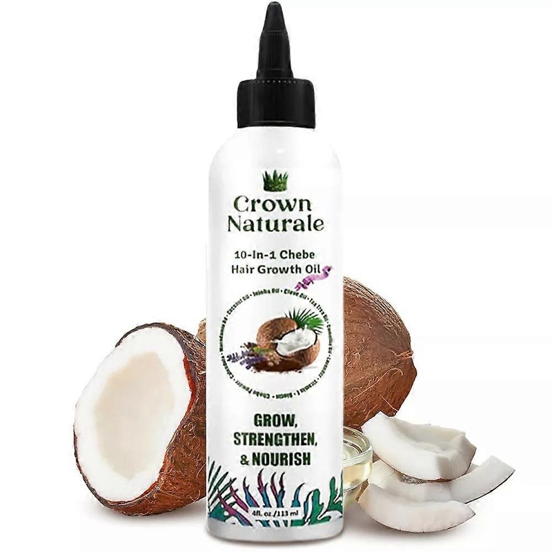 Crown Naturale, Crown Naturale 10 in 1 Chebe Hair Growth Oil,For Black Women