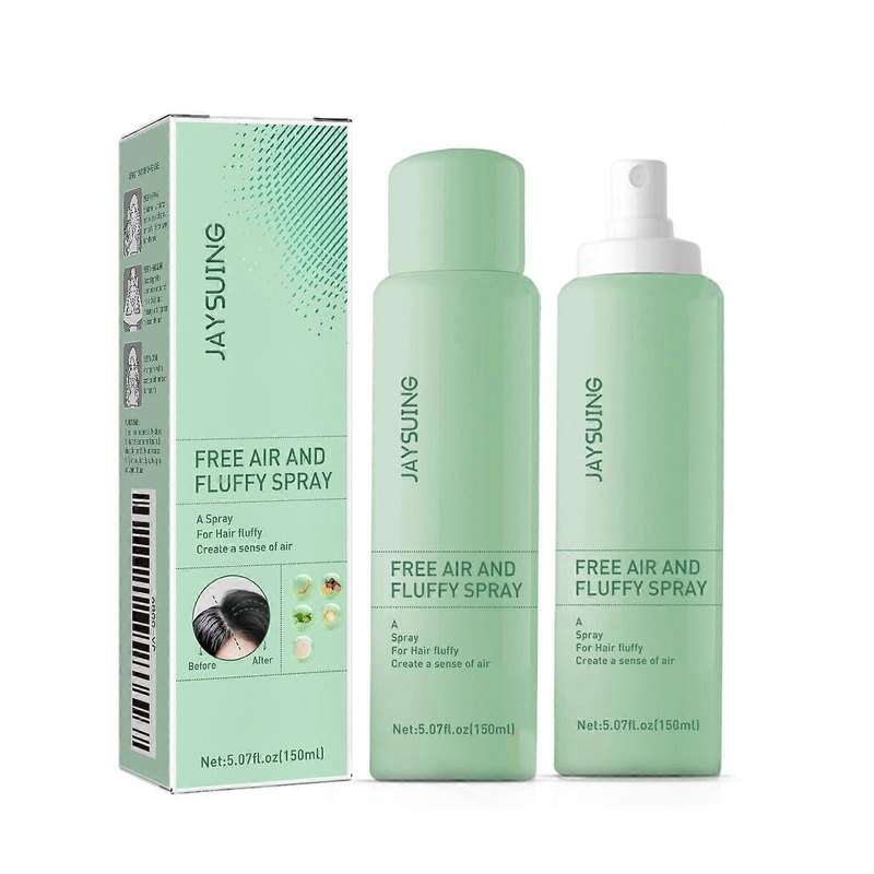 Jaysuing Volumizing Dry Hair Spray Oil Control Refreshing Fluffy No-Rinse