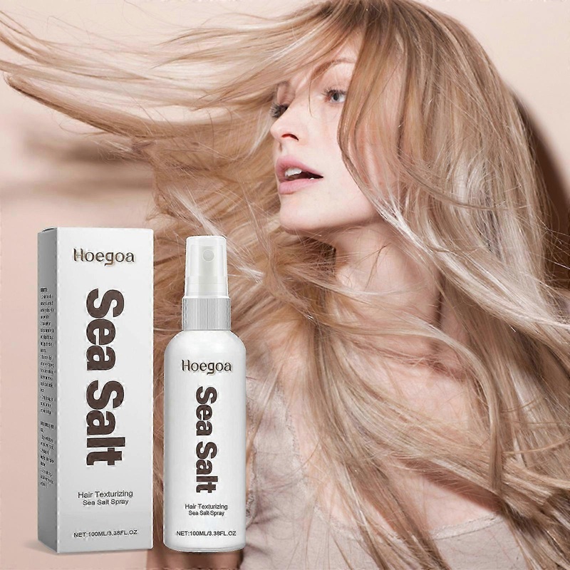 Sea Salt Spray, Hair Texturizing Sea Salt Spray, Sea Salt Spray Hold for Hair, Curl and Beach Waves Spray for Hair, Hair Shine Spray