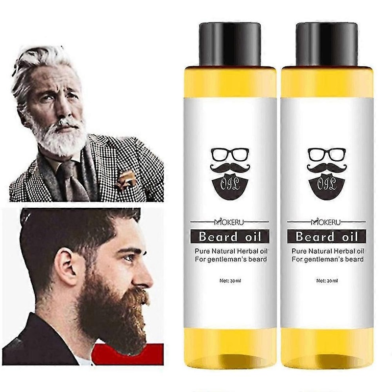 3pcs Beard Care Oil Hair Beard Growth Oil Nourish Softening Beard Nursing Essence