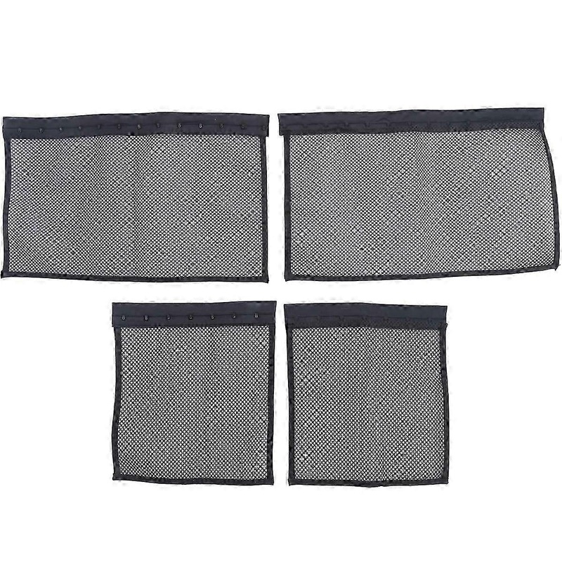 4pcs Length N Lock Hair Stretcher Curling Ring Curling Net Stretcher Mesh Wrap to Prevent Shrinkage Hair Tool (7in+13in)