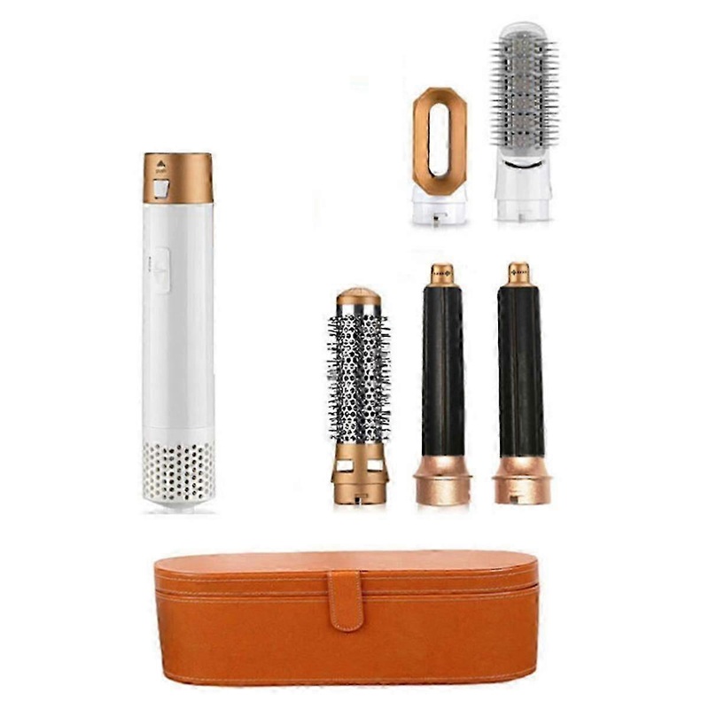 5-in-1 Multi Hair Dryer Styler Air Curler for Hair Dry Curling Straight 3-in-1 Multi Hair Styler for Fast Hairstyle (EU)