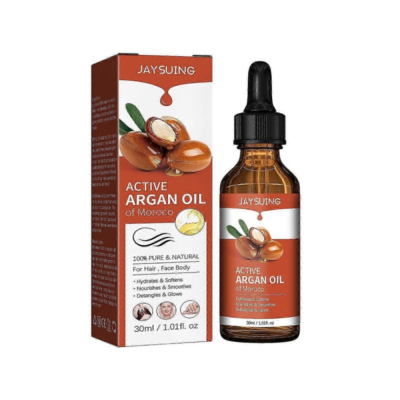 Jaysui Moroccan Nut Oil Repair Dry Hair, Smooth and Moisturizing Hair Care Essential Oil