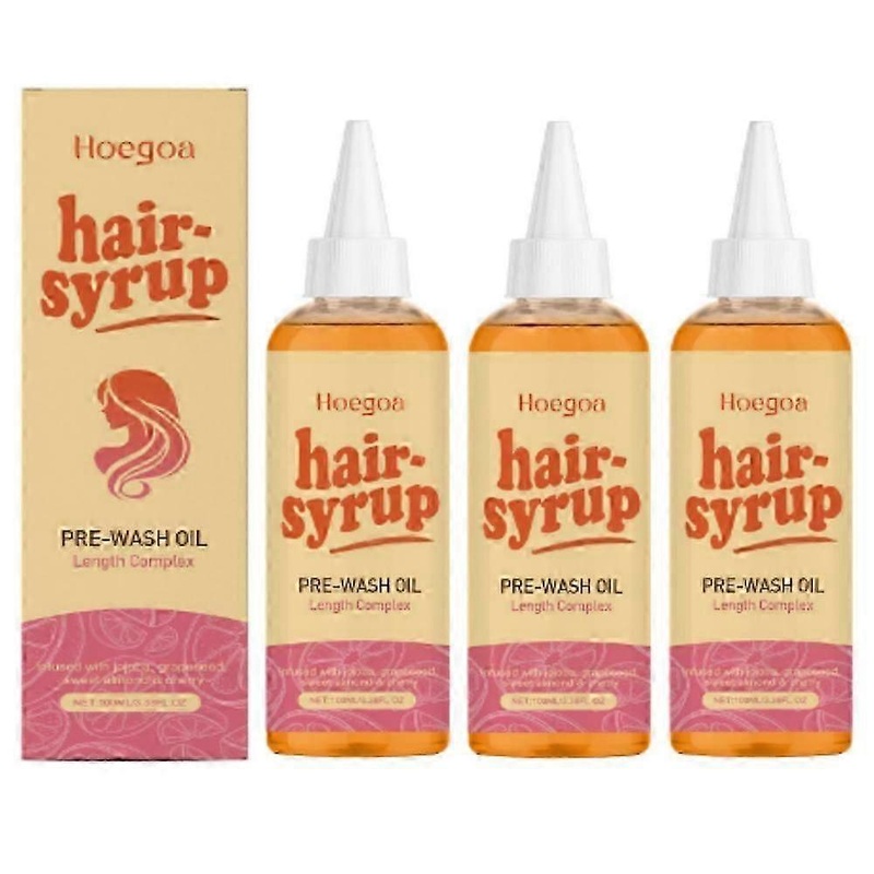 NEW Hair Syrup Pre-Wash Oil Treatment Boost Hair Growth 100ml