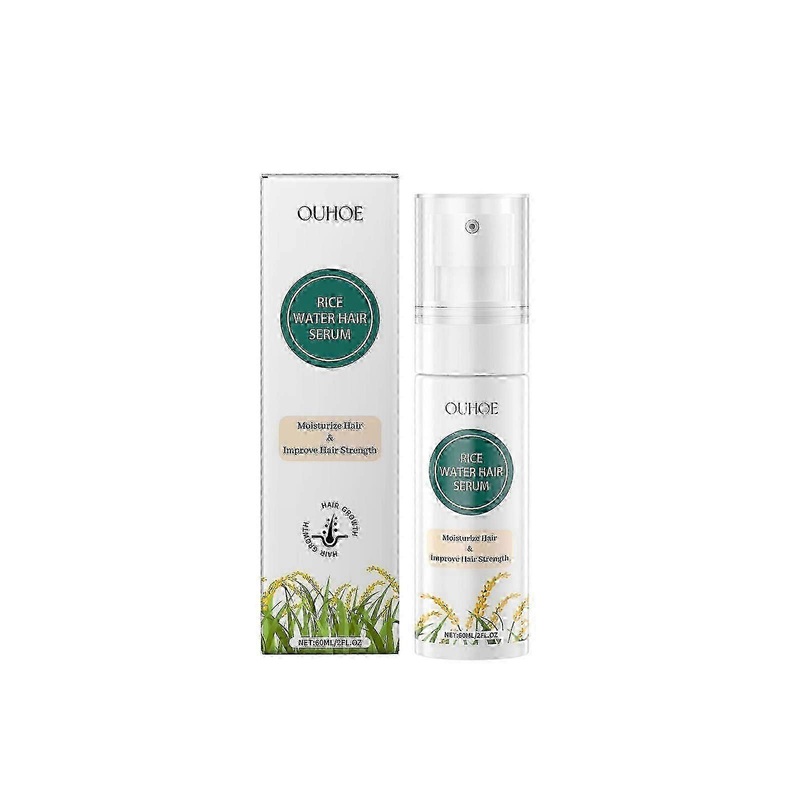 Rice Water Hair Repair Spray, Scalp Repair Nourishes Dry And Irritated Hair Moisturizing Hair Treatment Spray