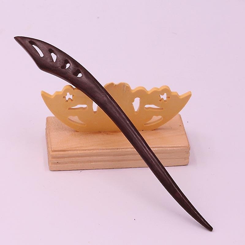 Vintage Hairwear Red Sandalwood wood Hair Sticks Boutique Carve Animal Bird Phoenix Hairpins Styling Tools for Bride Gir