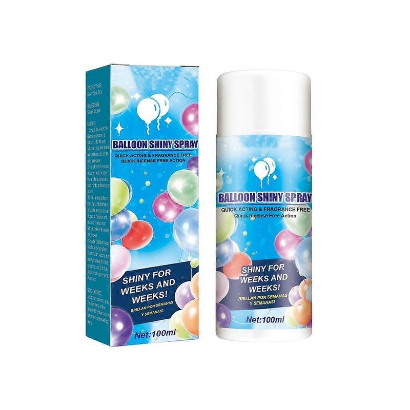 100ml Balloon Shine Spray Anti Fading Polish Colorful Gloss Prevent Oxidation