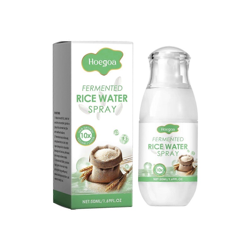 2025 Latest Model  Herbal Rice Water Hair Treatment Spray Scalp Repair Nourishes