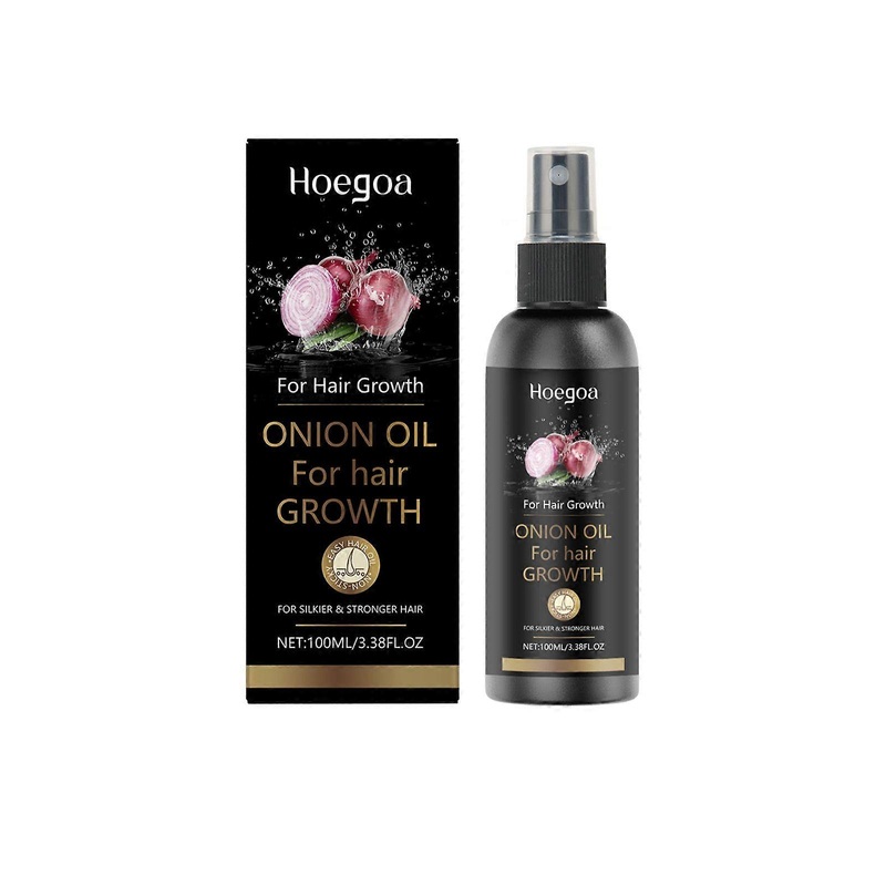 2025 Latest Model  Onion Oil Hair Care Essential Oil Spray Gently Hydrates Hair