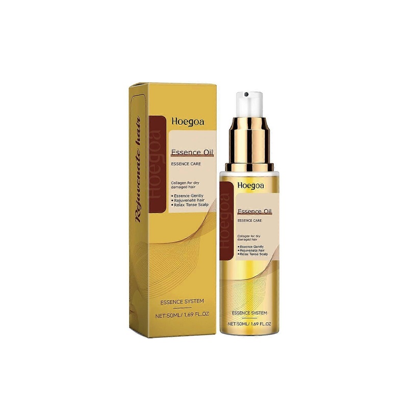 50ml Plant Extract Hair Care Essential Oil Soft Luster, Non-Greasy Gentle Repair Scalp Hair Luster Nourishing Oil