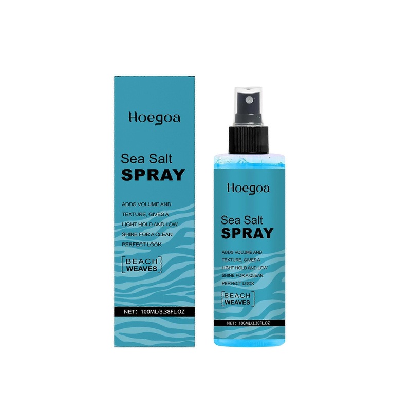 Hoegoa Sea Salt Textured Hair Spray Refreshing airy style fluffy hair wax hair spray styling gel water