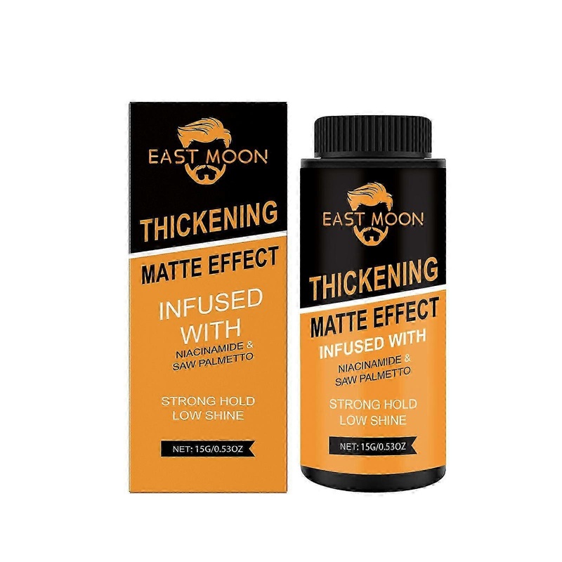 Men’s Matte Styling Powder – Oil Control, Fluffy Texture, Long-Lasting Hair Styling, 15g