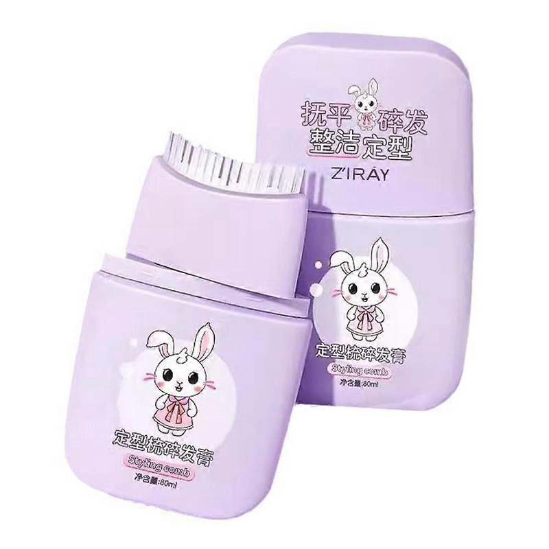 Styling Hair Cream Styling Wax Sticks Comb Shaping Smoother Portable