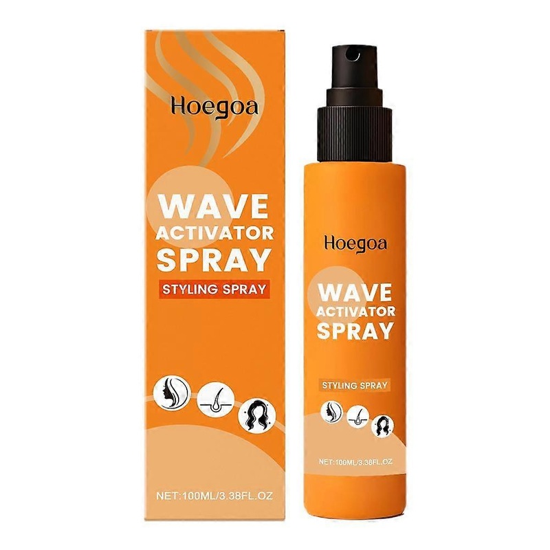 Wave Activator Spray Curl Hair Styling Spray 100Ml Smoothing Nourishing 100 Ml