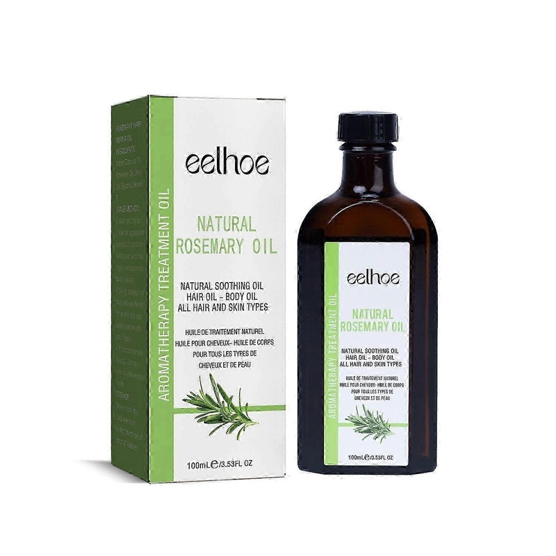 1-3pcs Natural Rosemary Hair Oil for Damaged Colored Hair 100ml Smooth Fragrant Treatment