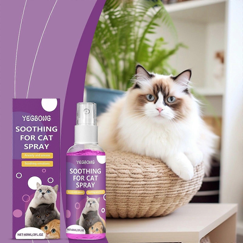 3pcs Cat Protection Spray Relieves Stress, Guides Behavior, Prevents Furniture Scratches, And Is Suitable For Multi-Pet Families