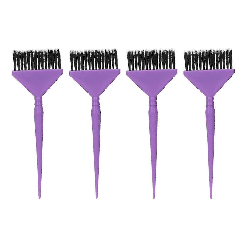 4Pcs Hair Color Brush Washable Reusable Professional Color Tint Applicator Hair Coloring Brush for Home Beauty Salon