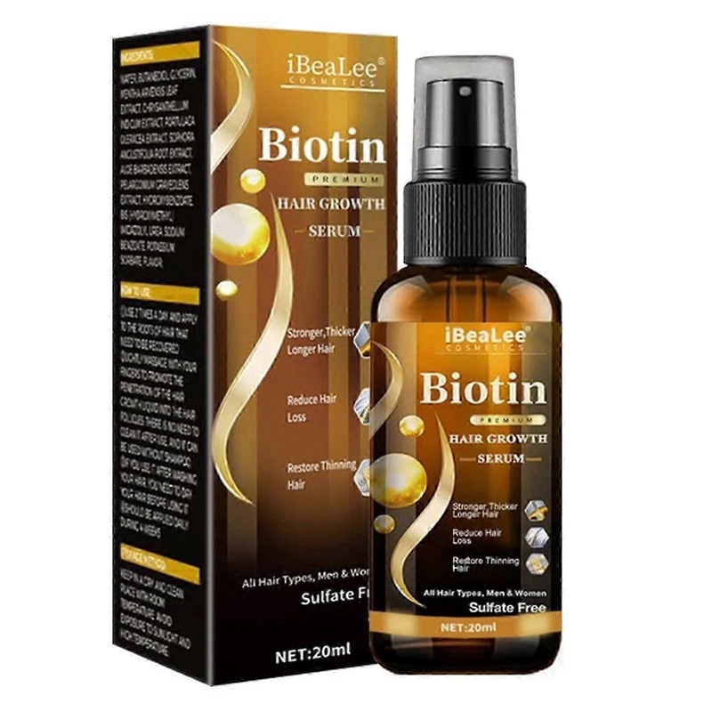 Biotin Infused Hair Growth Oil Prevent Hair Loss And Nourish With Essential Oils Scalp Treatment Spray