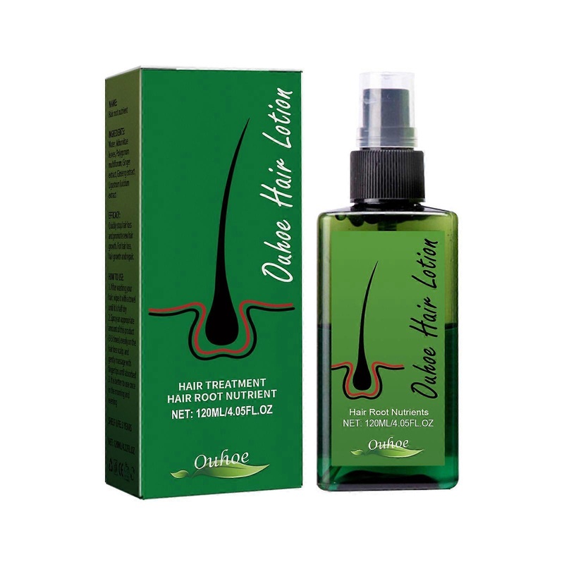 OUHOE Dense Hair Spray, Anti-Loss Hair Strengthening Hair Repair Hair Root Hair Care Spray